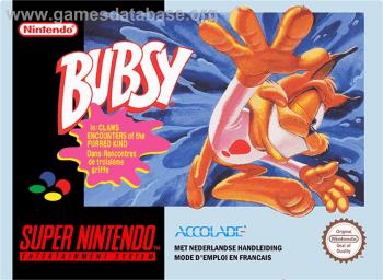 Cover Bubsy in Claws Encounters of the Furred Kind for Super Nintendo
